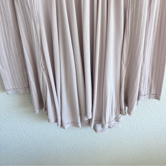 Free People Women’s Birdie Henley in Lilac - Picture 4 of 16